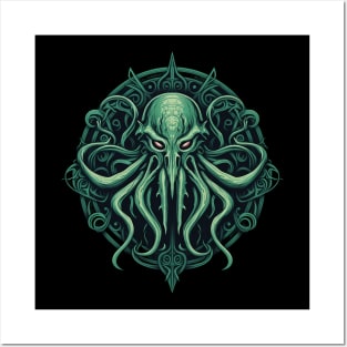 Cthulhu Emblem Symbol Posters and Art